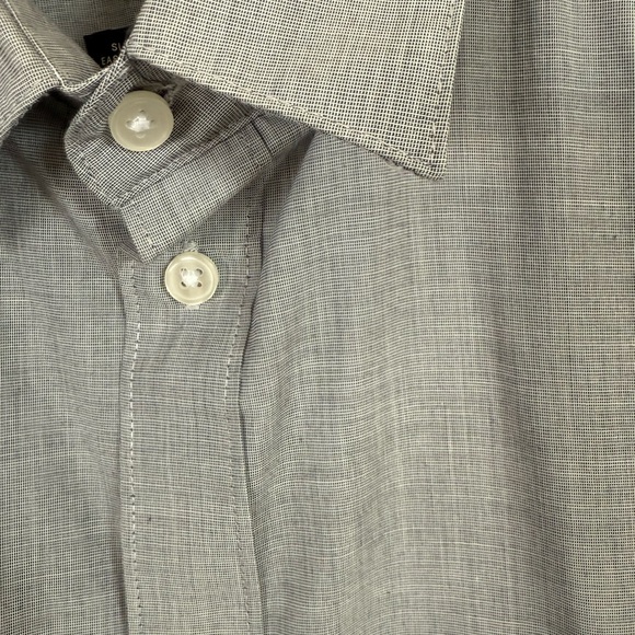 H&M Men's Light Gray Dress Shirt - Picture 5 of 7